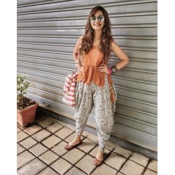 Short frock with dhoti hotsell